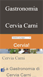 Mobile Screenshot of gastronomiacerviacarni.com